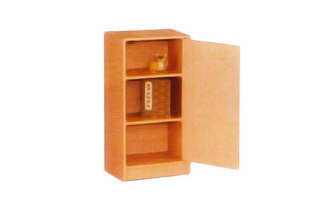 單門木製書櫃