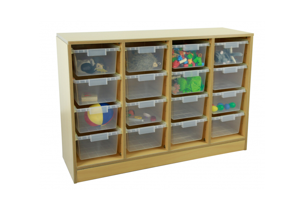 KIDS-F 四列大儲物盒教學櫃