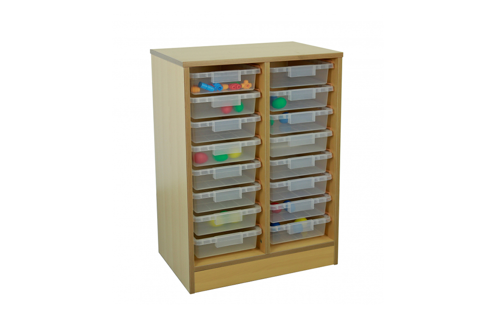 KIDS-F 兩列小儲物盒教學櫃