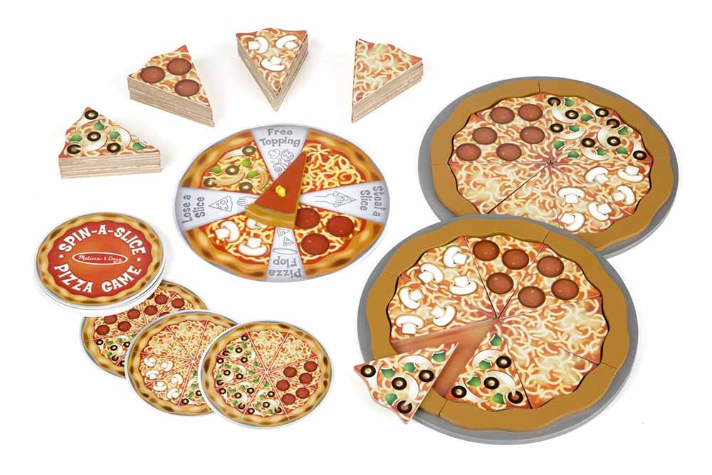 美味pizza配對