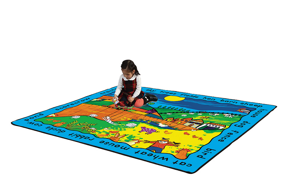 鄉間風情教學毯（加厚）