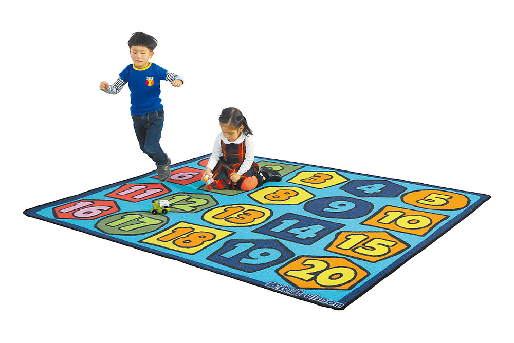 認識數形教學毯