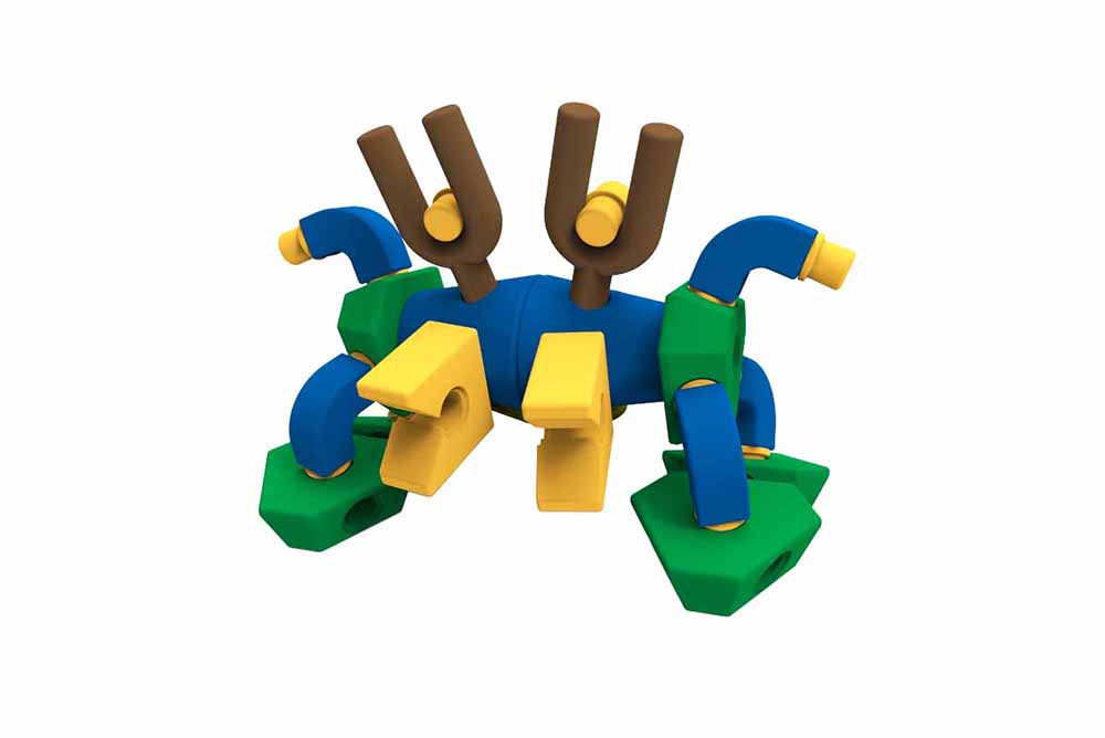 格列佛巨人積木-霸王蟹