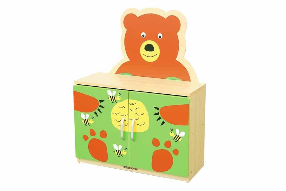 森林系統門櫃棕熊