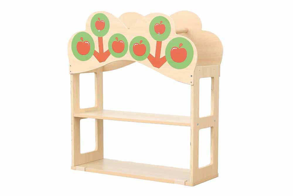 森林系統上棚櫃蘋果樹