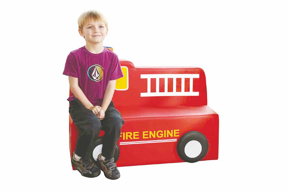 消防車沙發組-車頭