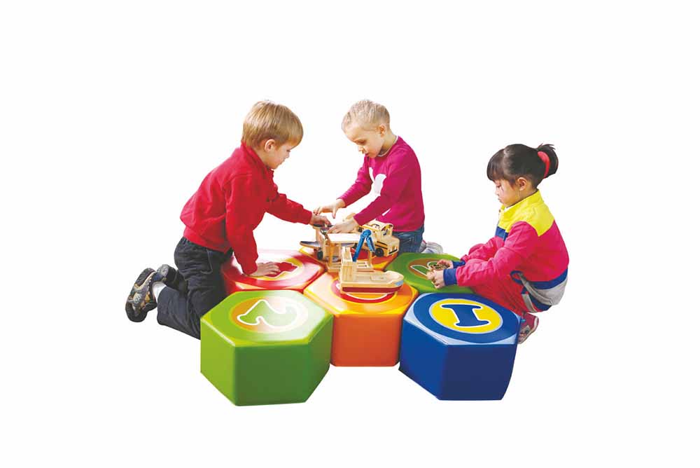 六角形軟墊組合