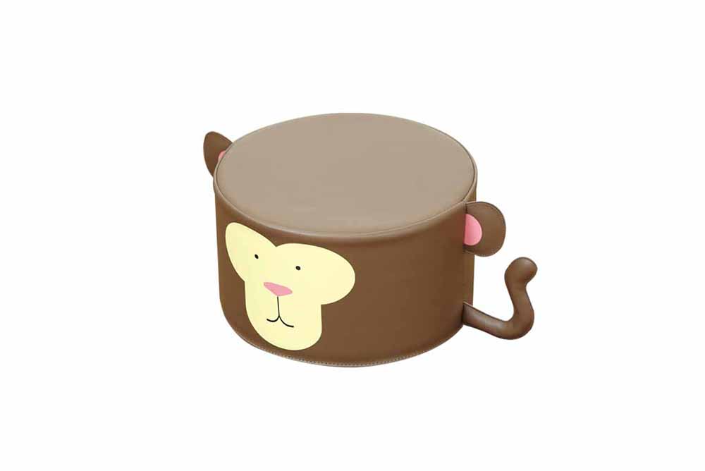 猴子圓凳沙發