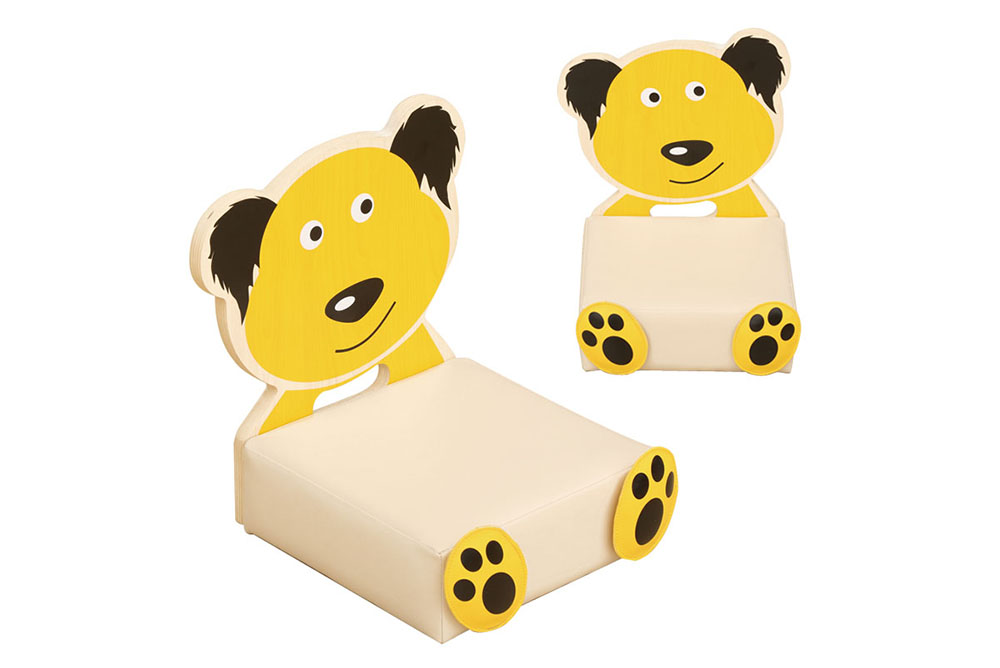 和風休閒座墊-小狗 