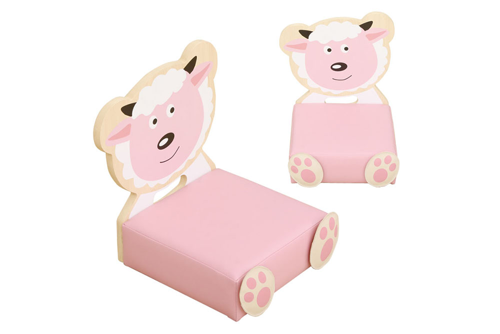 和風休閒座墊-小羊