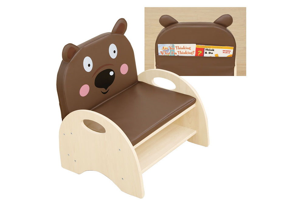 動物家族座墊-小熊