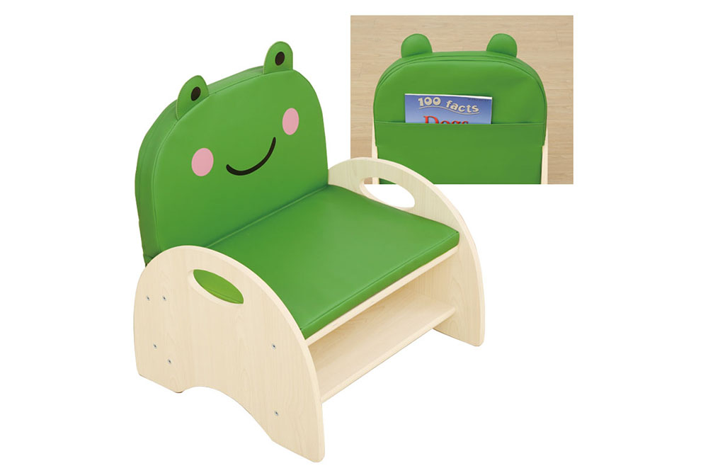 動物家族座墊-青蛙