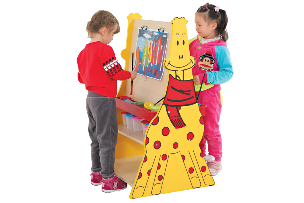 新長頸鹿雙面畫架