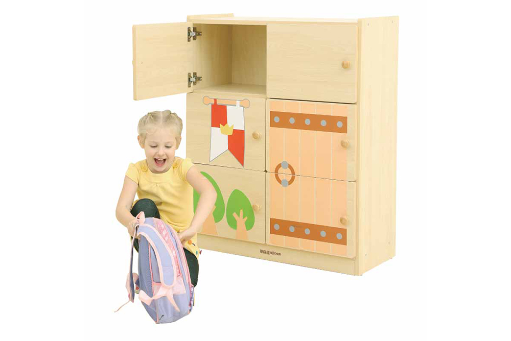 城堡立式6格工作櫃