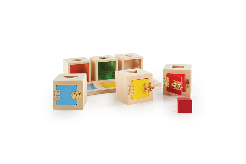 guidecraft 彩虹箱鑰匙配對