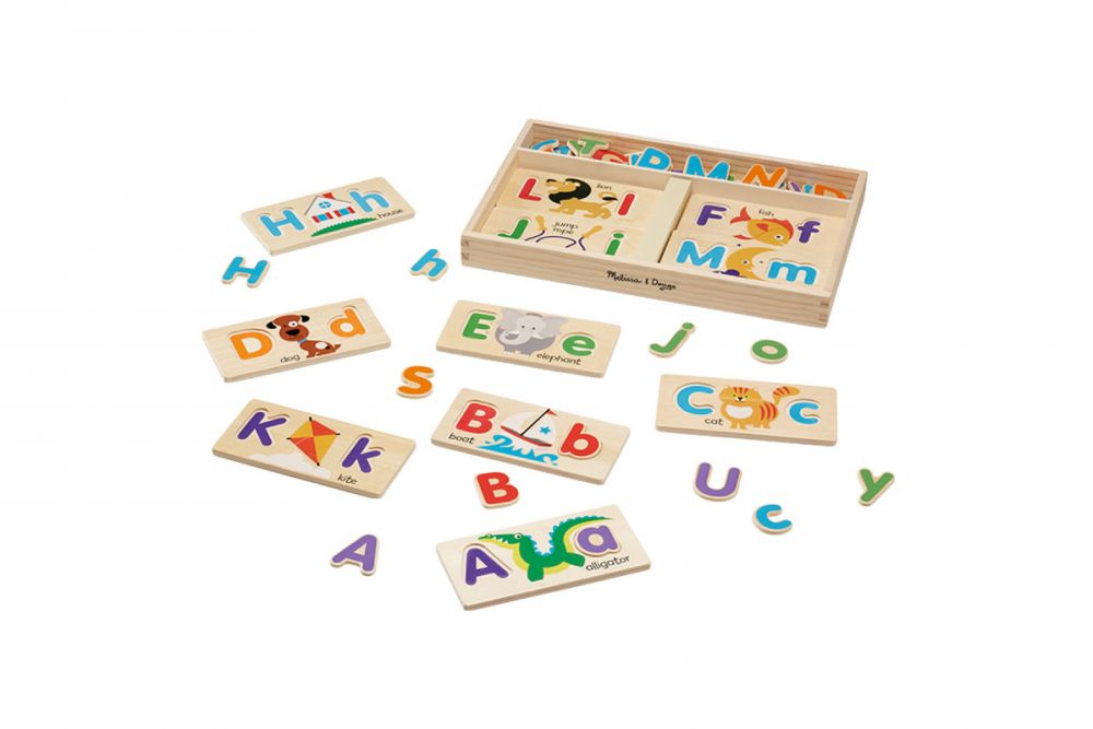 ABC字母配對板