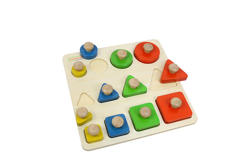 Masterkidz 形狀大小顏色學習板 