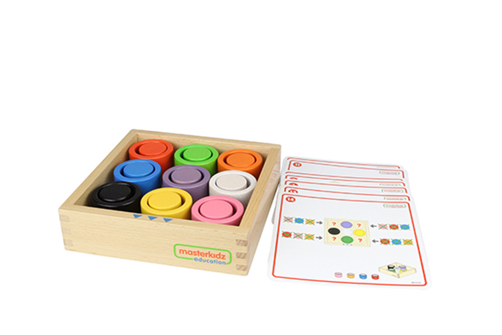 Masterkidz 圓形顏色配對遊戲盒
