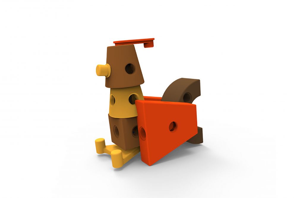 格列佛積木-母雞