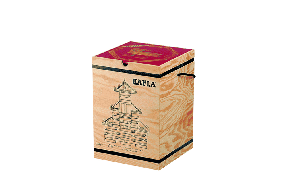 KAPLA 原木積木-初階建築