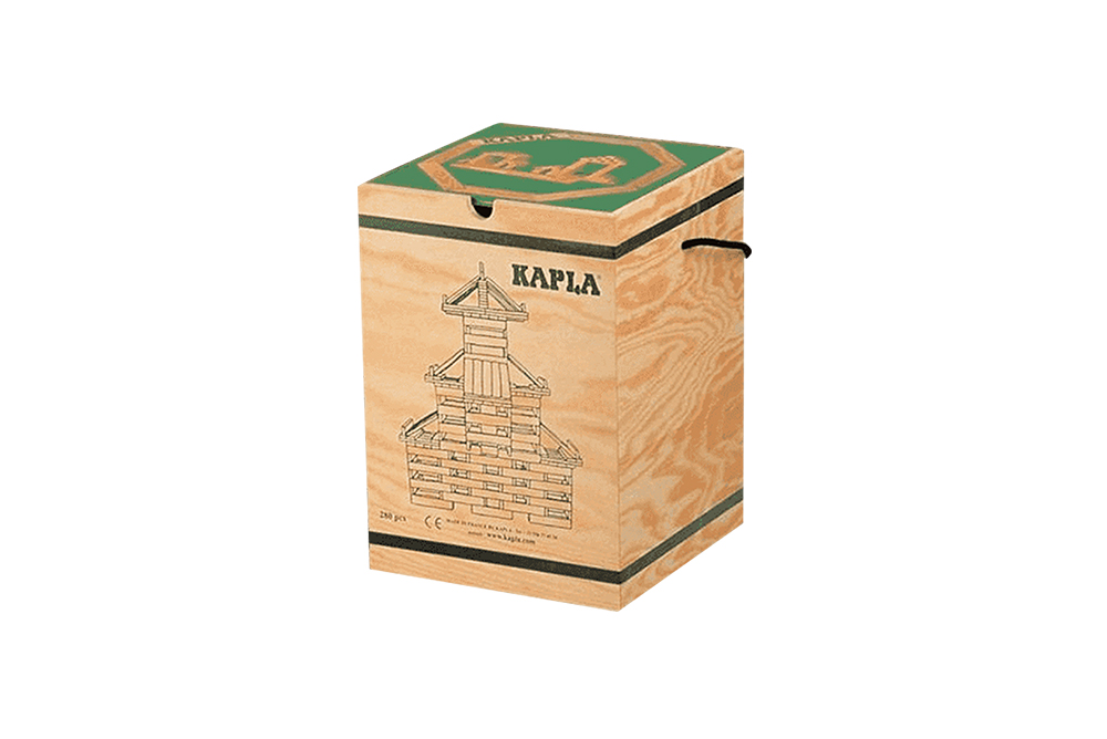 KAPLA 原木積木-高階建築