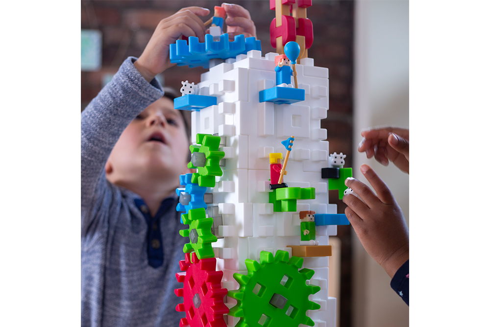 guidecraft 頂尖建構積木-齒輪挑戰組-118件