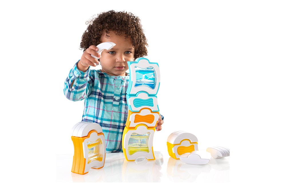 Guide Craft 觸覺磁力波浪積木-12件