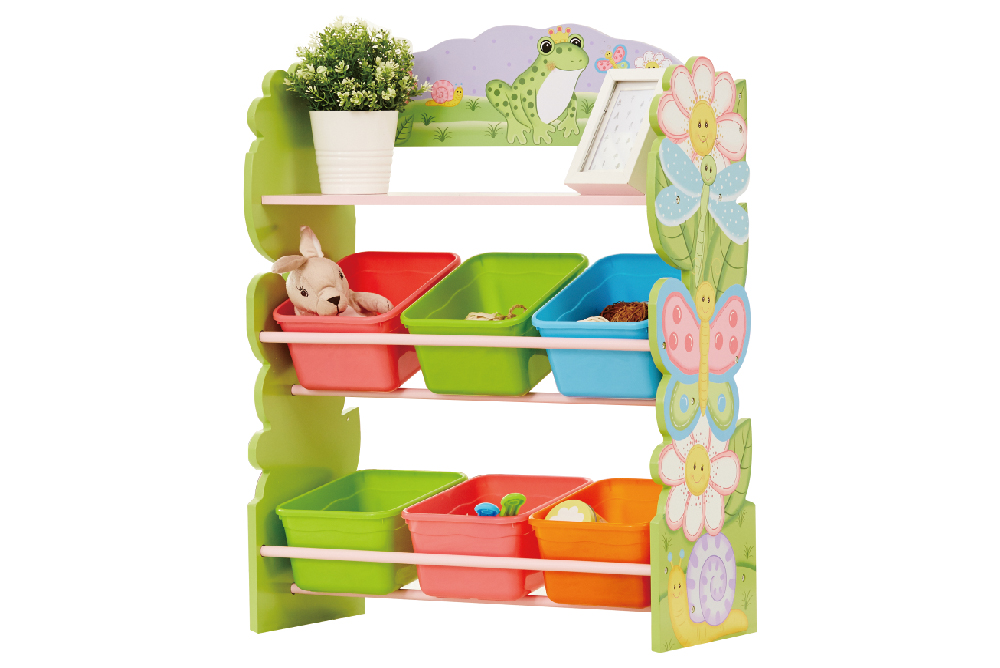 teamson 夢幻花園收納架