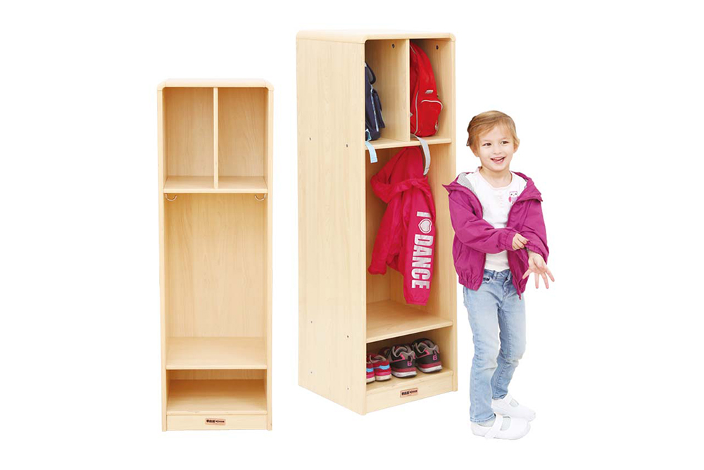 2人書包衣帽櫃