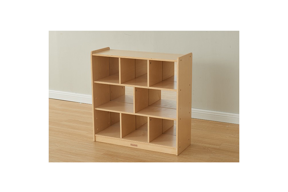 masterkidz 鏡面耐刮背板八格櫃 (80L)