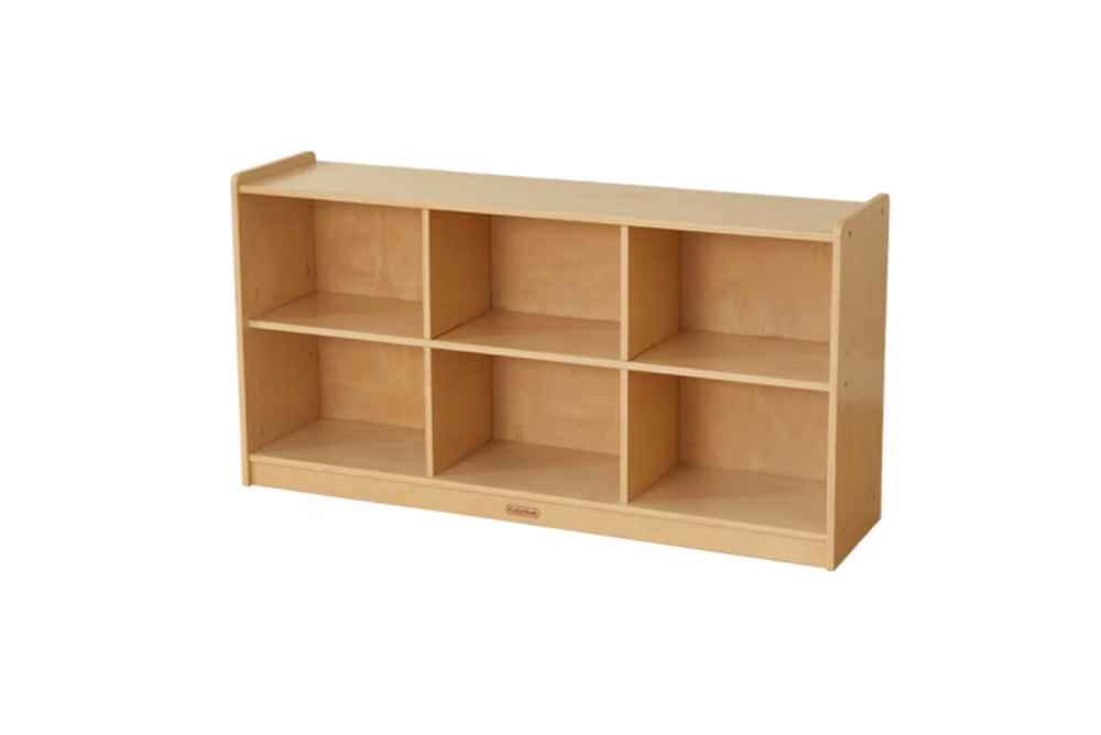 masterkidz 木背板六格櫃 (120L)