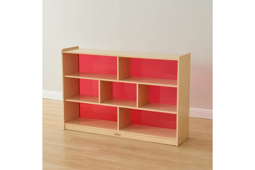 masterkidz 彩色透視耐刮背板七格櫃 (120L)