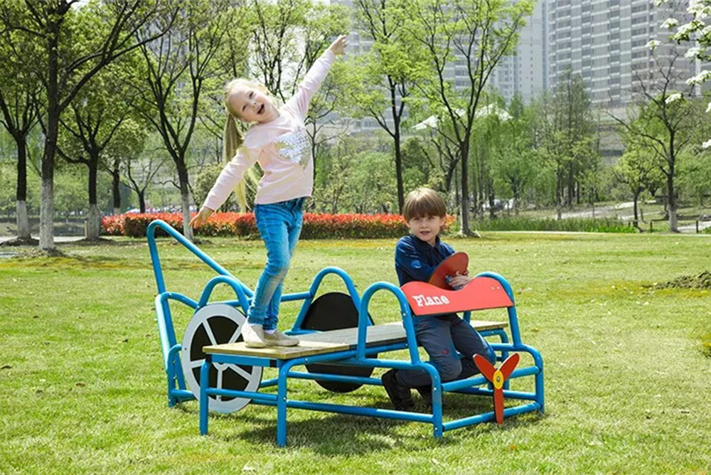 戶外鐵件感統-飛機