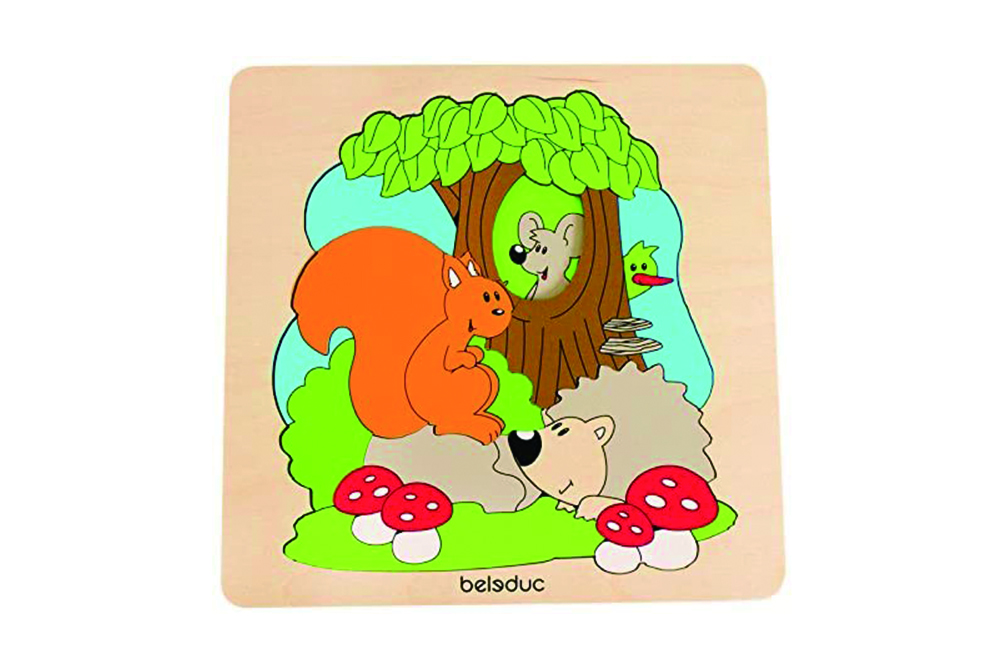 Beleduc 發現拼圖-森林