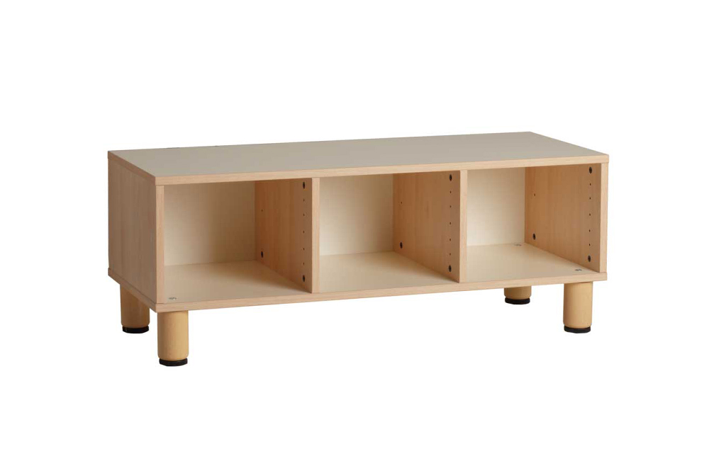 GAM 3格單層開口櫃