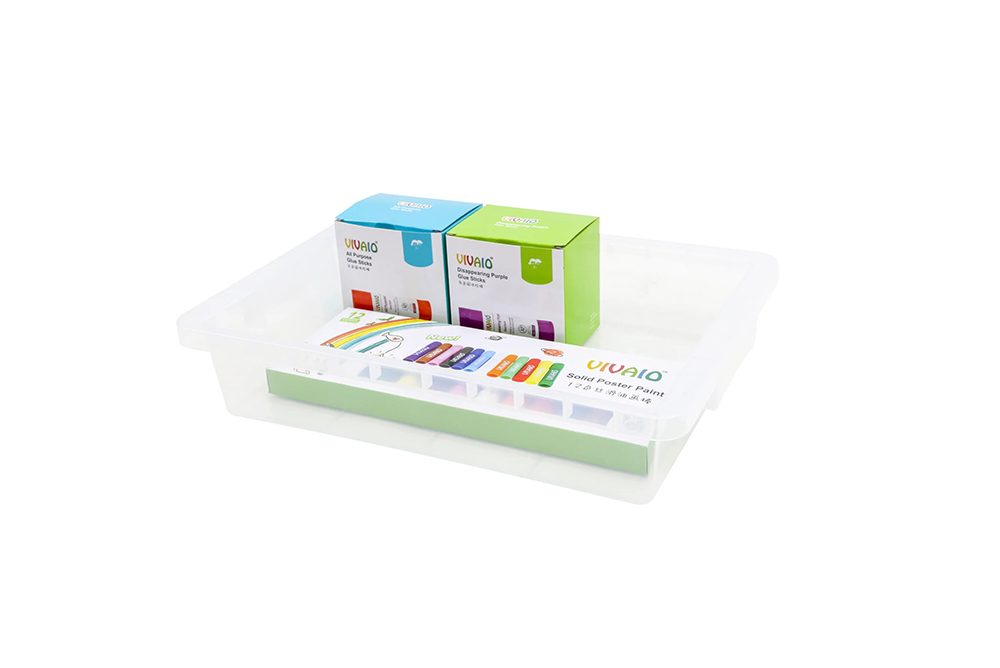 VIVAIO 單個透明小號儲物盒