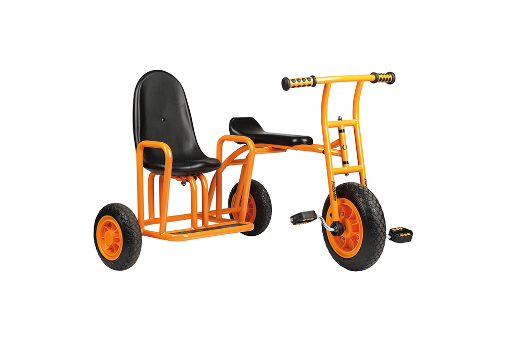 beleduc 三輪腳踏車 帶扶手/側載