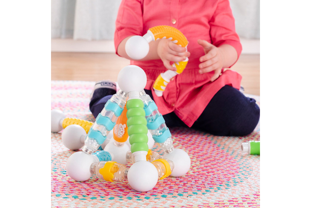 guidecraft 觸覺磁力綜合積木-70件