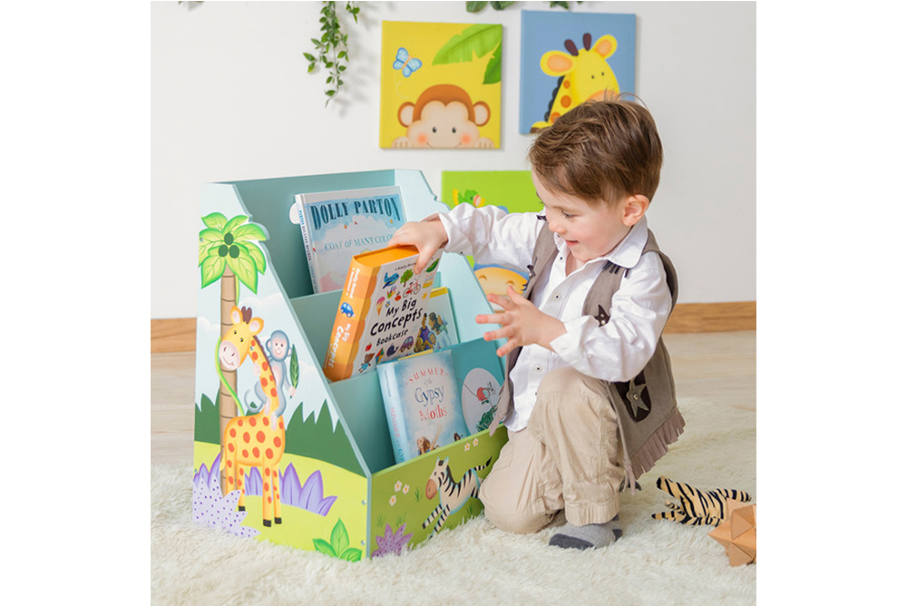 teamson 草原探險書報架