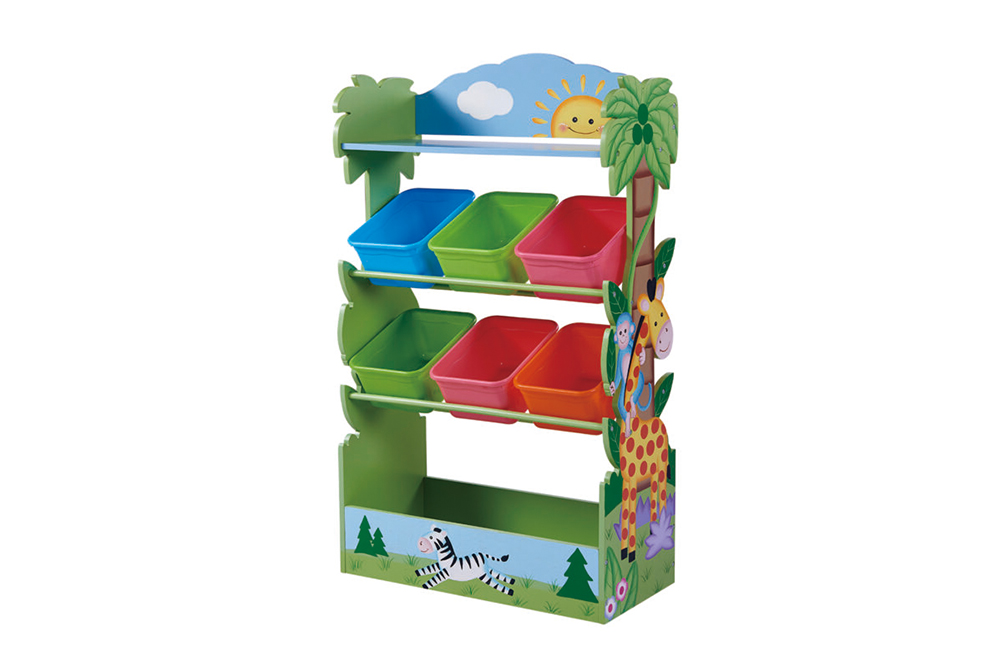 TEAMSON 叢林冒險四層收納架