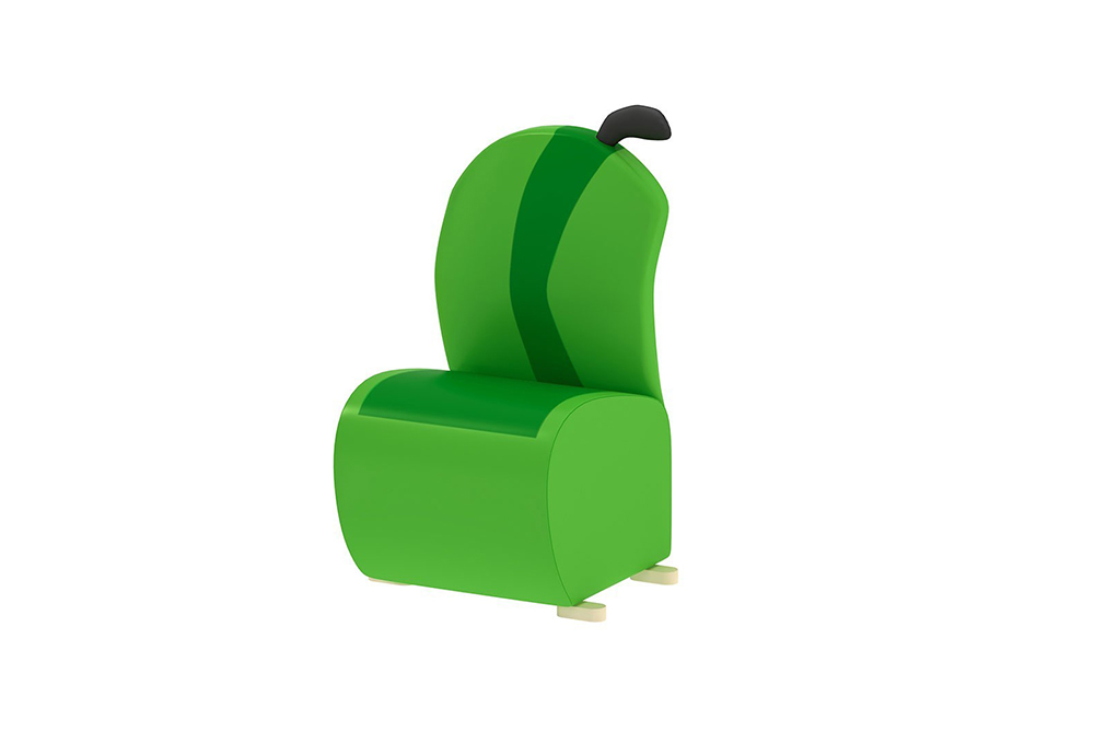 組合式毛蟲沙發-綠身