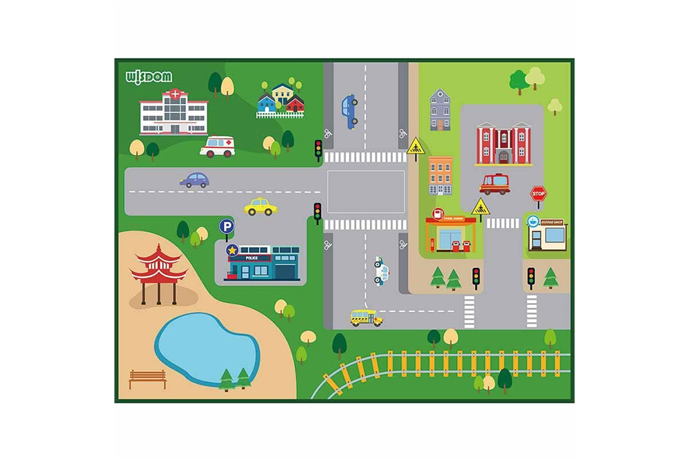 城市主題教學毯-大