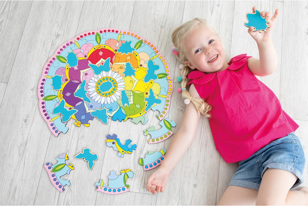 Beleduc 學習拼圖-秘密花園