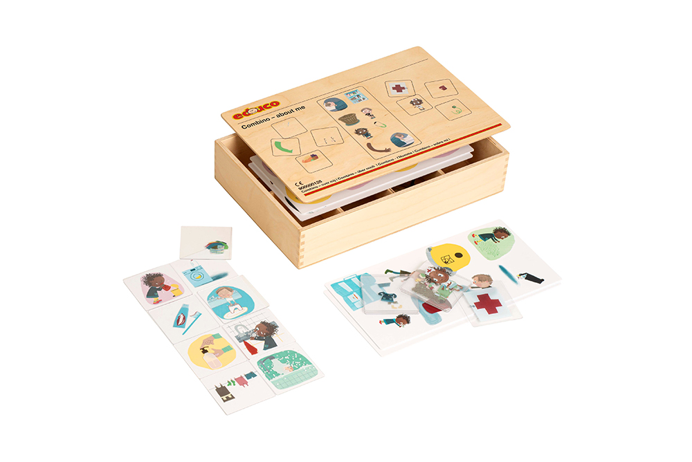 Educo 配對組合遊戲-衛生與健康