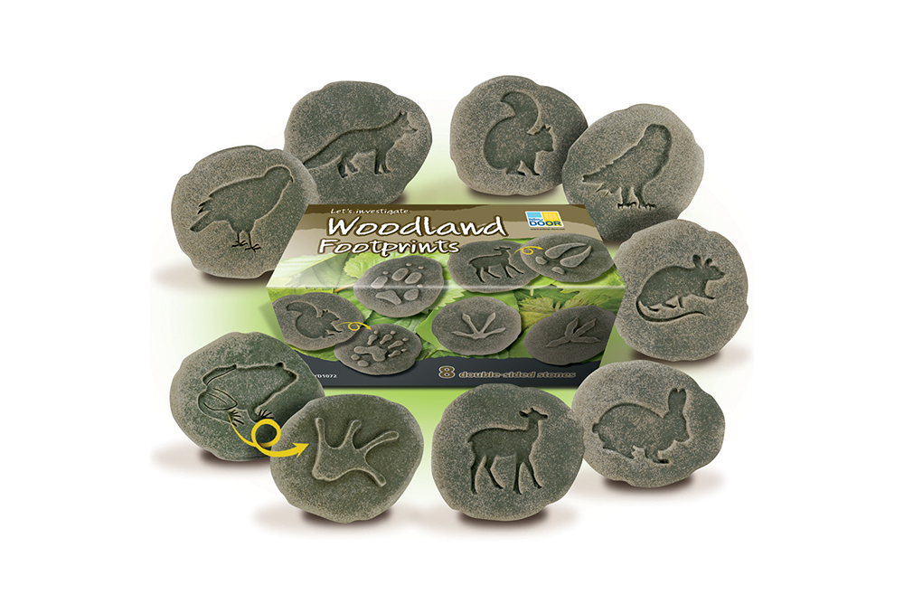 Yellow Door 探索系列-森林動物腳印