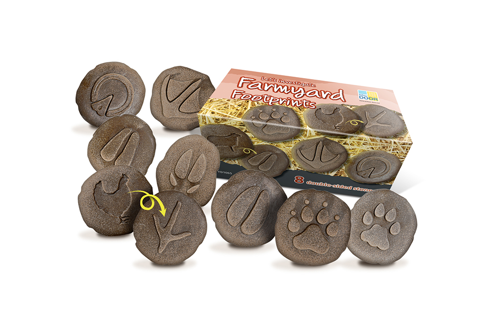 Yellow Door 探索系列-農場動物腳印