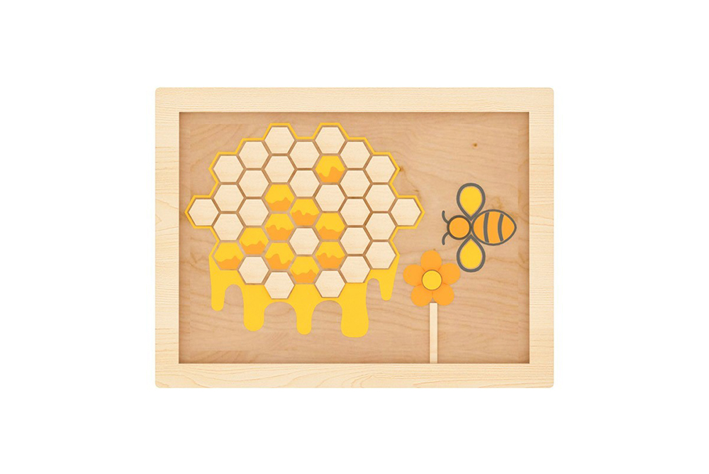 科學裝飾板-蜜蜂