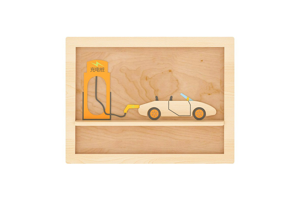 科學裝飾板-加油站