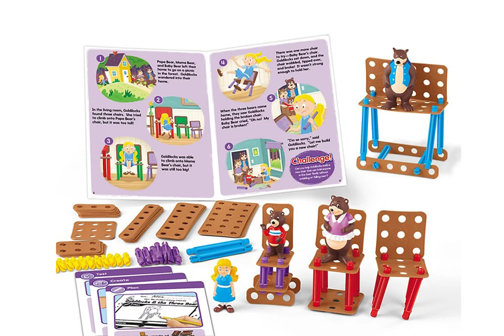 小熊家族修椅子