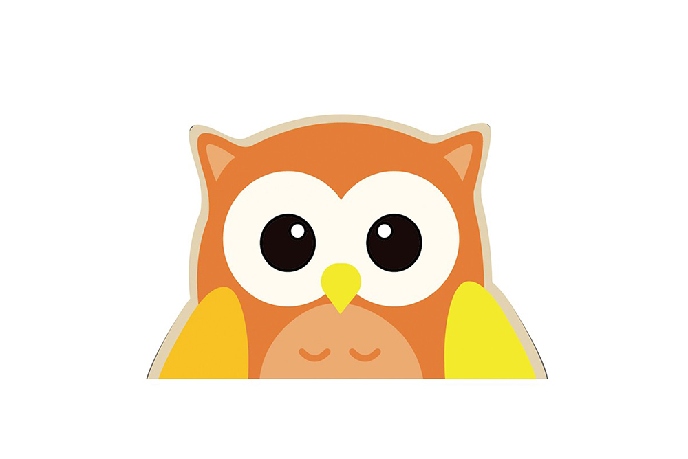 活動牆主題背板-貓頭鷹